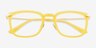 Clayton Yellow AcetateEyeglass Frames from EyeBuyDirect, Closed View