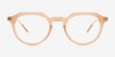 Chisle Brown AcetateEyeglass Frames from EyeBuyDirect, Front View