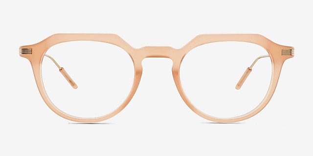 Chisle Brown AcetateEyeglass Frames from EyeBuyDirect, Front View