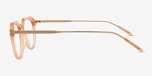 Chisle Brown AcetateEyeglass Frames from EyeBuyDirect, Side View