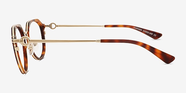 Jameson Tortoise AcetateEyeglass Frames from EyeBuyDirect, Side View