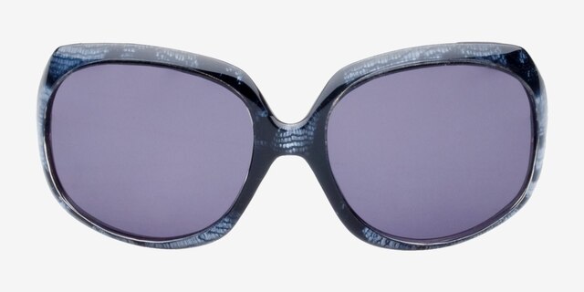 Religion SUN05-2 Blue PlasticSunglass Frames from EyeBuyDirect, Front View