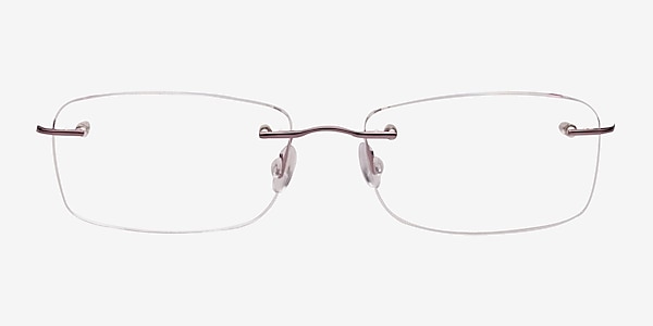Cully Pink Titanium Eyeglass Frames