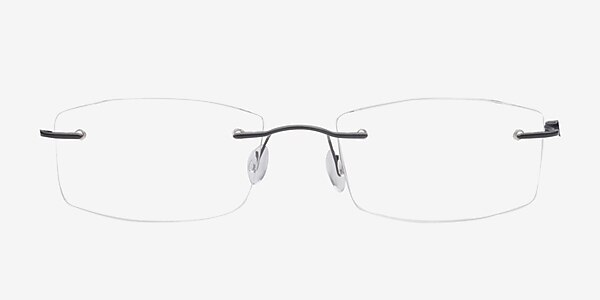 Delemont Black Titanium Eyeglass Frames