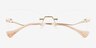 Brimstone Gold MetalEyeglass Frames from EyeBuyDirect, Closed View