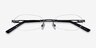 Summer Gunmetal MetalEyeglass Frames from EyeBuyDirect, Closed View