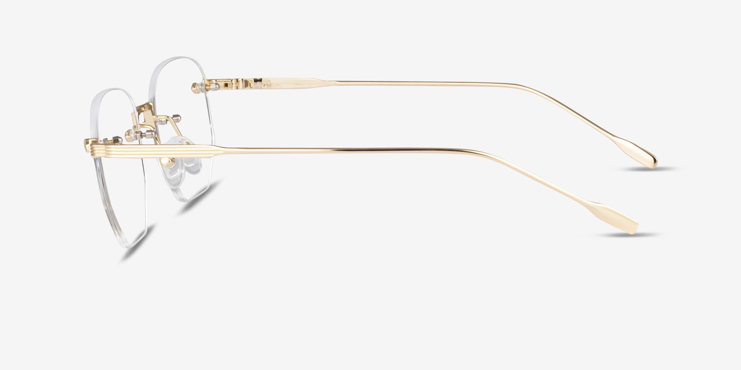 Gadsby Geometric Gold Glasses for Men | Eyebuydirect