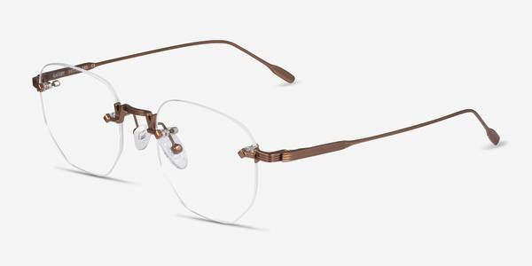 Bronze Gadsby -  Metal Eyeglasses
