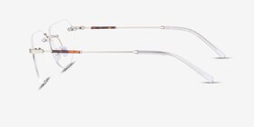 Artifact Doré Métal Montures de lunettes de vue d'EyeBuyDirect, Vue de Côté