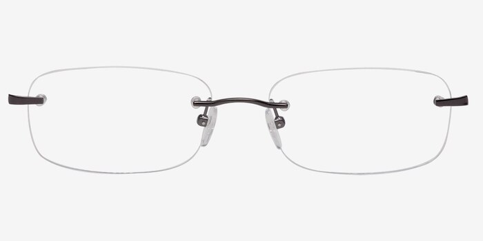 Vernon XL Gunmetal Acetate Eyeglass Frames from EyeBuyDirect