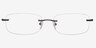 Vernon XL Gunmetal AcetateEyeglass Frames from EyeBuyDirect, Front View