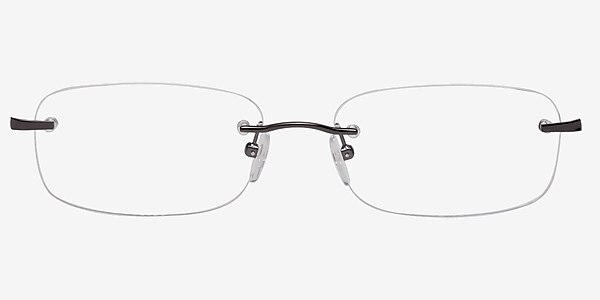 Vernon XL Gunmetal Acetate Eyeglass Frames