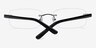 Vernon XL Gunmetal AcetateEyeglass Frames from EyeBuyDirect, Closed View