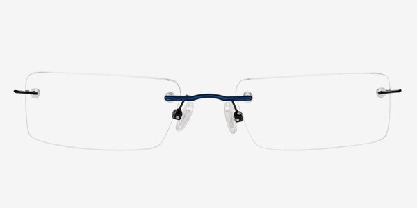 Dryden Blue/Black Metal Eyeglass Frames