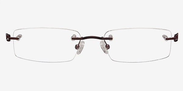 Ottawa Burgundy Métal Montures de lunettes de vue