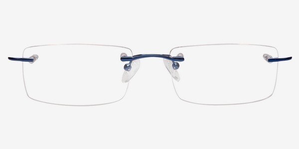 Pickering Bleu Métal Montures de lunettes de vue