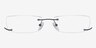 Ivy Blue MetalEyeglass Frames from EyeBuyDirect, Front View