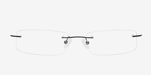 Kyakhta Black Metal Eyeglass Frames