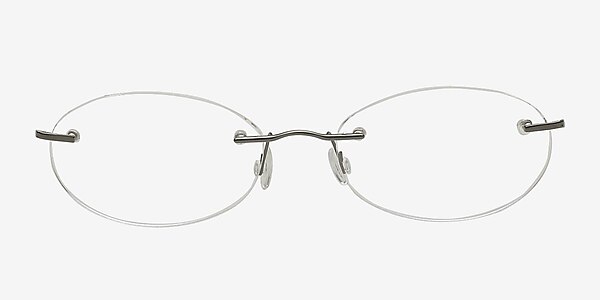 Amure Gunmetal Metal Eyeglass Frames