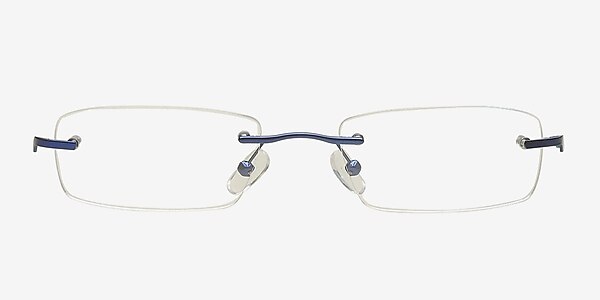 Joutseno Navy Metal Eyeglass Frames