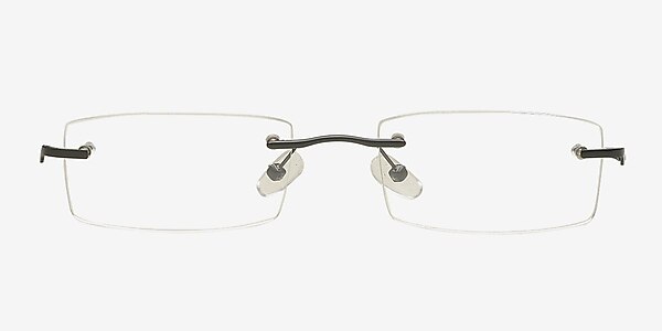 Kaarina Black Metal Eyeglass Frames