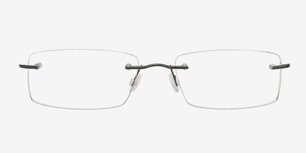 Polessk Noir Métal Montures de lunettes de vue