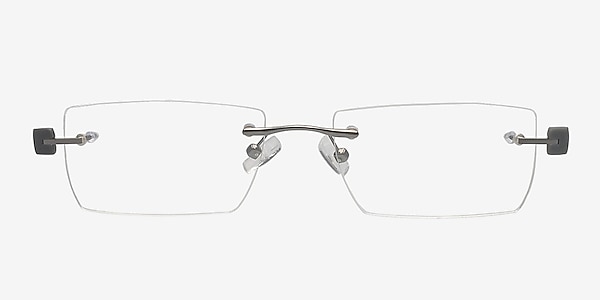 Ceda Gunmetal Metal Eyeglass Frames