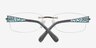 Rio Silver MetalEyeglass Frames from EyeBuyDirect, Closed View