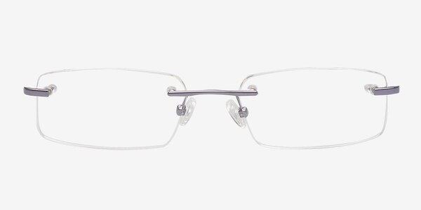 Alfredo Violet Métal Montures de lunettes de vue