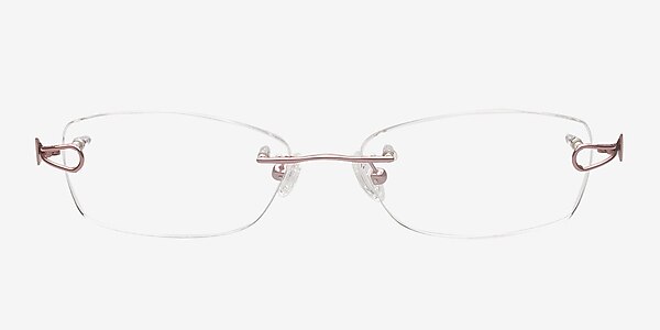 Alannah Pink Titanium Eyeglass Frames