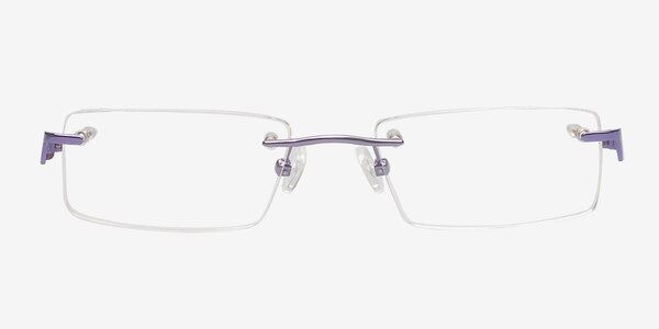 Alaya Violet Métal Montures de lunettes de vue