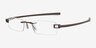 Andre Coffee MetalEyeglass Frames from EyeBuyDirect, Angle View