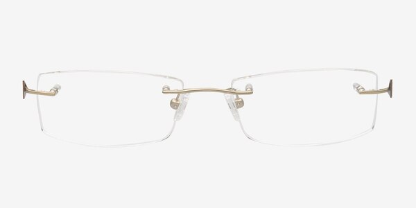 Anders Doré Titane Montures de lunettes de vue