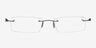 Alonso Noir MétalMontures de lunettes de vue d'EyeBuyDirect, Vue de Face