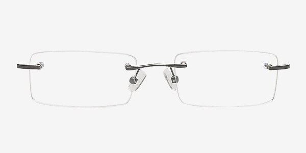 Cis Black Metal Eyeglass Frames