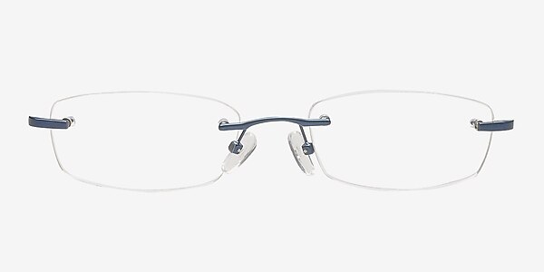 Clem Bleu marine Métal Montures de lunettes de vue
