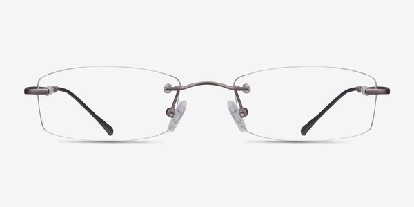 Connie Gunmetal Metal Eyeglass Frames