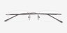 Connie Gunmetal MétalMontures de lunettes de vue d'EyeBuyDirect, Vue Rapprochée