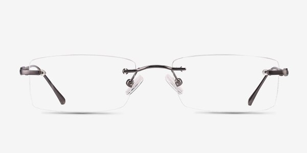 Courtney Gunmetal Metal Eyeglass Frames