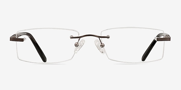 Brice Gray Titanium Eyeglass Frames
