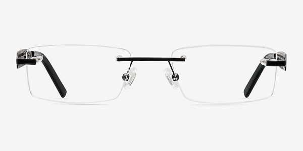 Arturo Black Metal Eyeglass Frames
