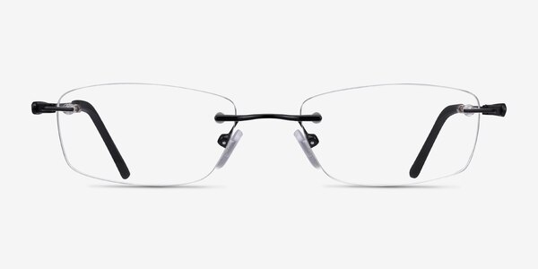 Benson Black Metal Eyeglass Frames
