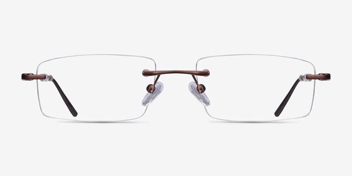 Bentlee Coffee Metal Eyeglass Frames from EyeBuyDirect