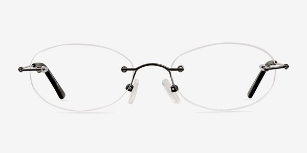 Ali Noir Métal Montures de lunettes de vue