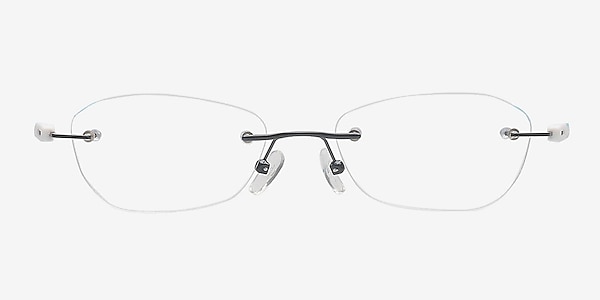 Kjord02 Navy Metal Eyeglass Frames