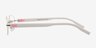 Kenai02 Silver MetalEyeglass Frames from EyeBuyDirect, Side View