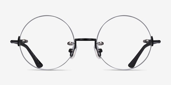Palo Alto Black Metal Eyeglass Frames