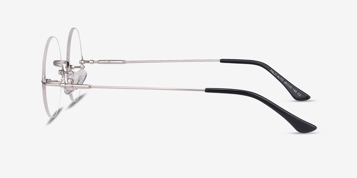 Palo Alto Argenté Métal Montures de lunettes de vue d'EyeBuyDirect