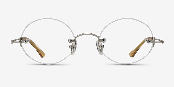 Silver Line  Silver  Metal Eyeglass Frames