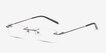 South Gunmetal MetalEyeglass Frames from EyeBuyDirect, Angle View